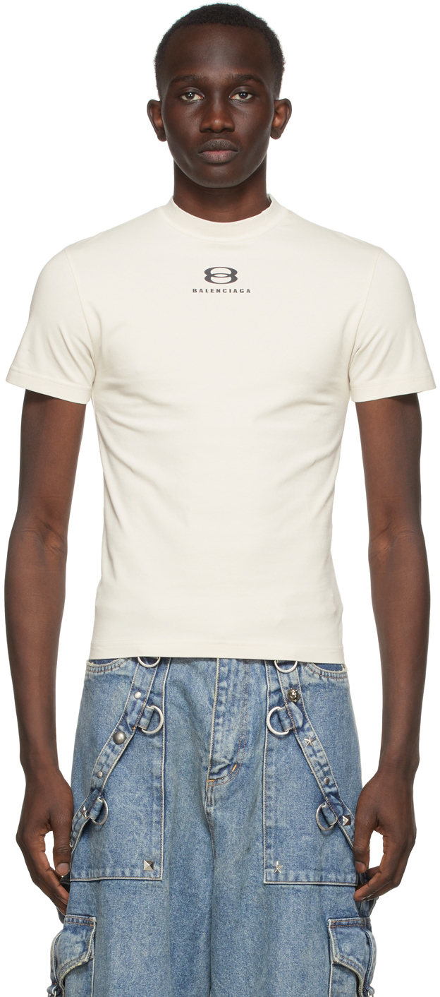 Balenciaga Off-White Unity Stretch T-Shirt