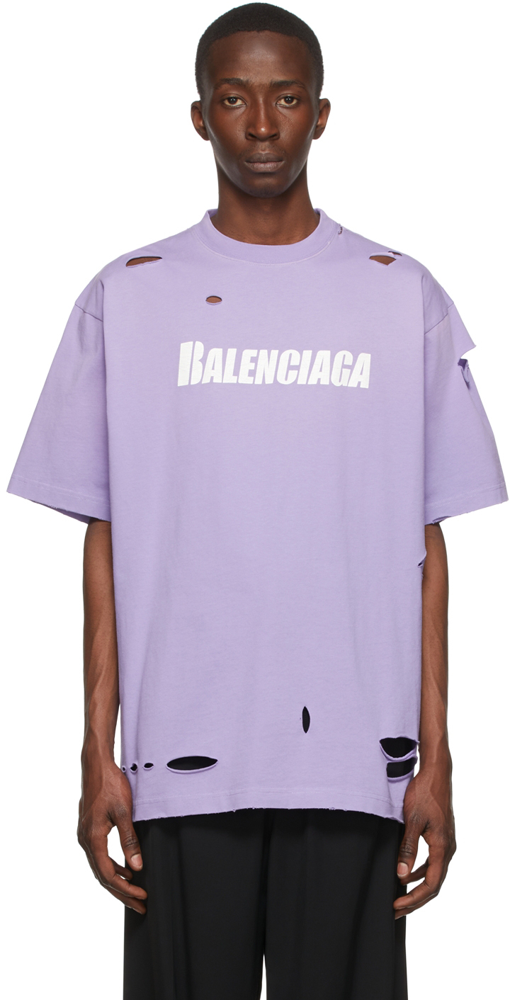 国内発送 Unisex BALENCIAGA Logo BB Tシャツ T-Shirt UNISEX - spellex.com