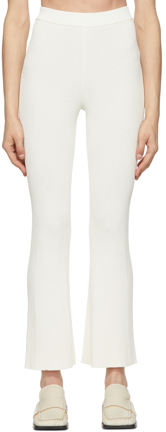 【関税込み】AERON オフホワイト Egon ラウンジパンツ Off-White Egon Lounge Pants by AERON on Sale