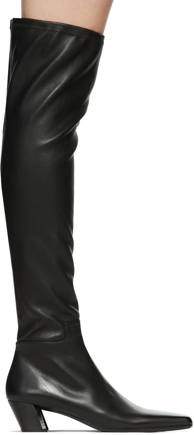 Marsèll Black Pannelletto Estiva Boots