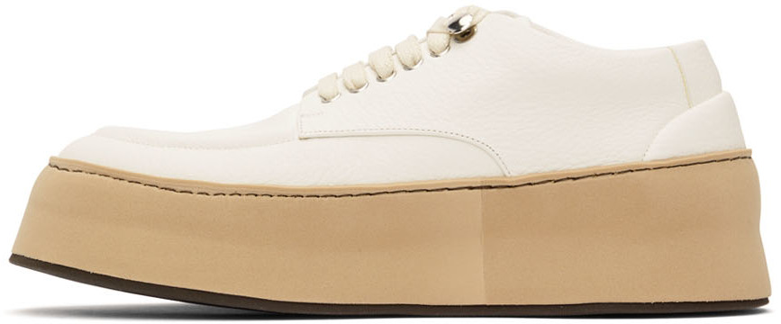 Marsèll White Casspana Derbys In 110 White