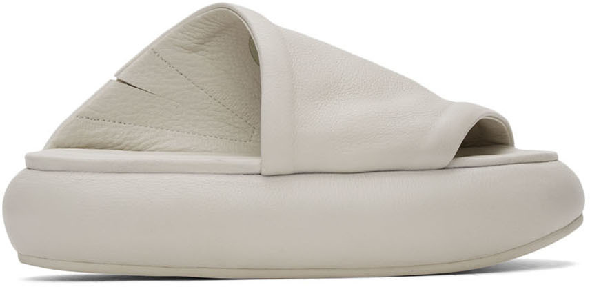 Marsèll White Ciambellona Sandals In Mist
