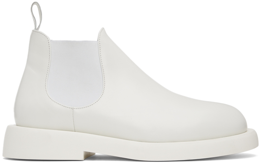 marsell white boots