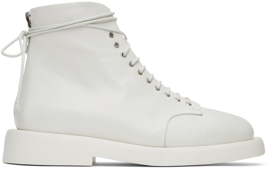 marsell white boots