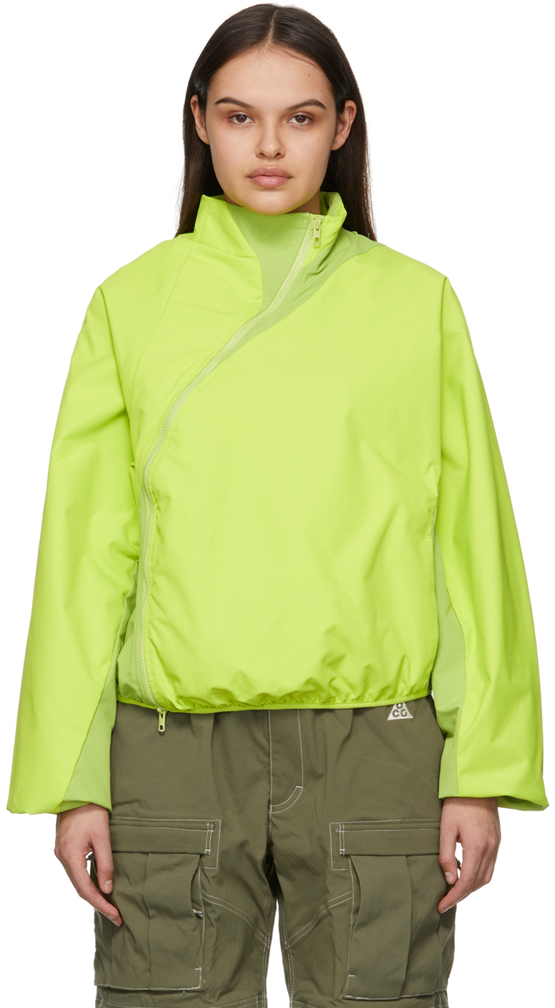 SSENSE Exclusive Green 4.0+ Technical Right Jacket by Post Archive