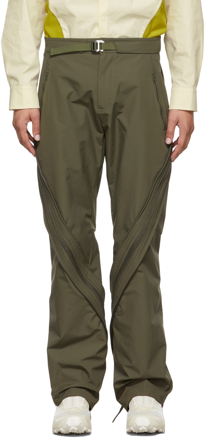 Khaki 4.0+ Technical Center Trousers