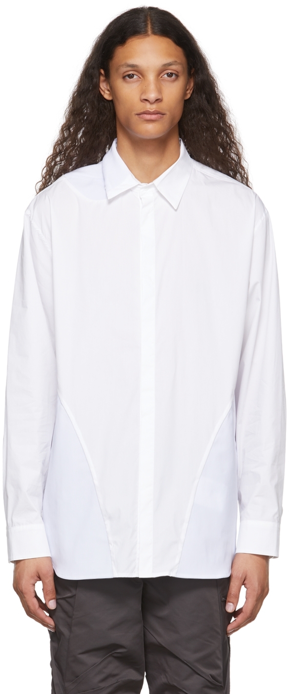 Post Archive Faction (PAF): White 4.0+ Center Shirt | SSENSE