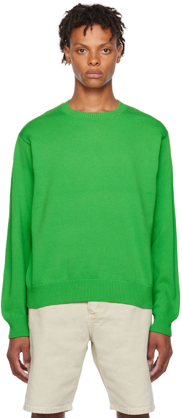 Stüssy Green Cotton Sweater