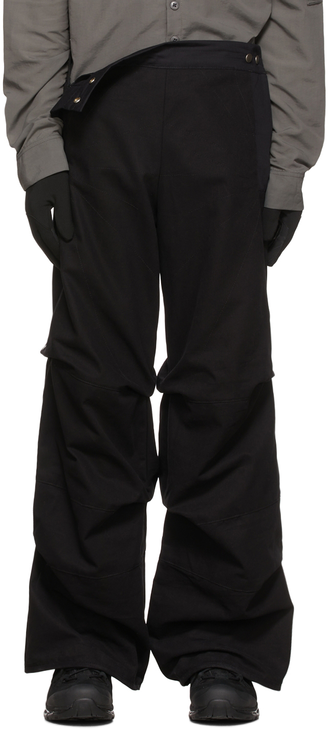 パンツBryan Jimenez Multi Layered Trousers - ワークパンツ/カーゴパンツ