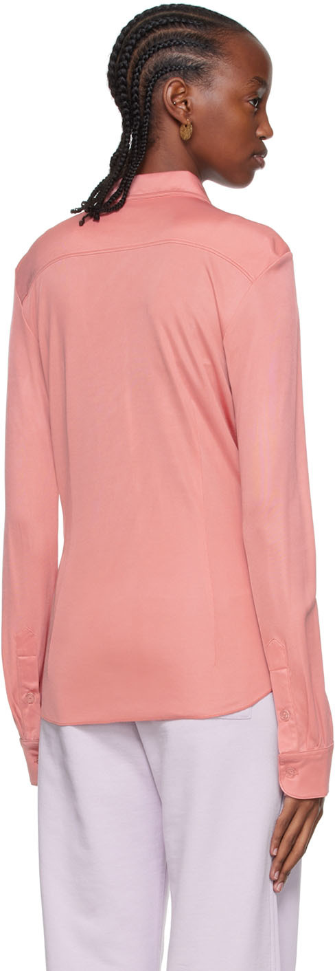 Dries Van Noten Huto 4623 W.k.shirt In 354 Salmon