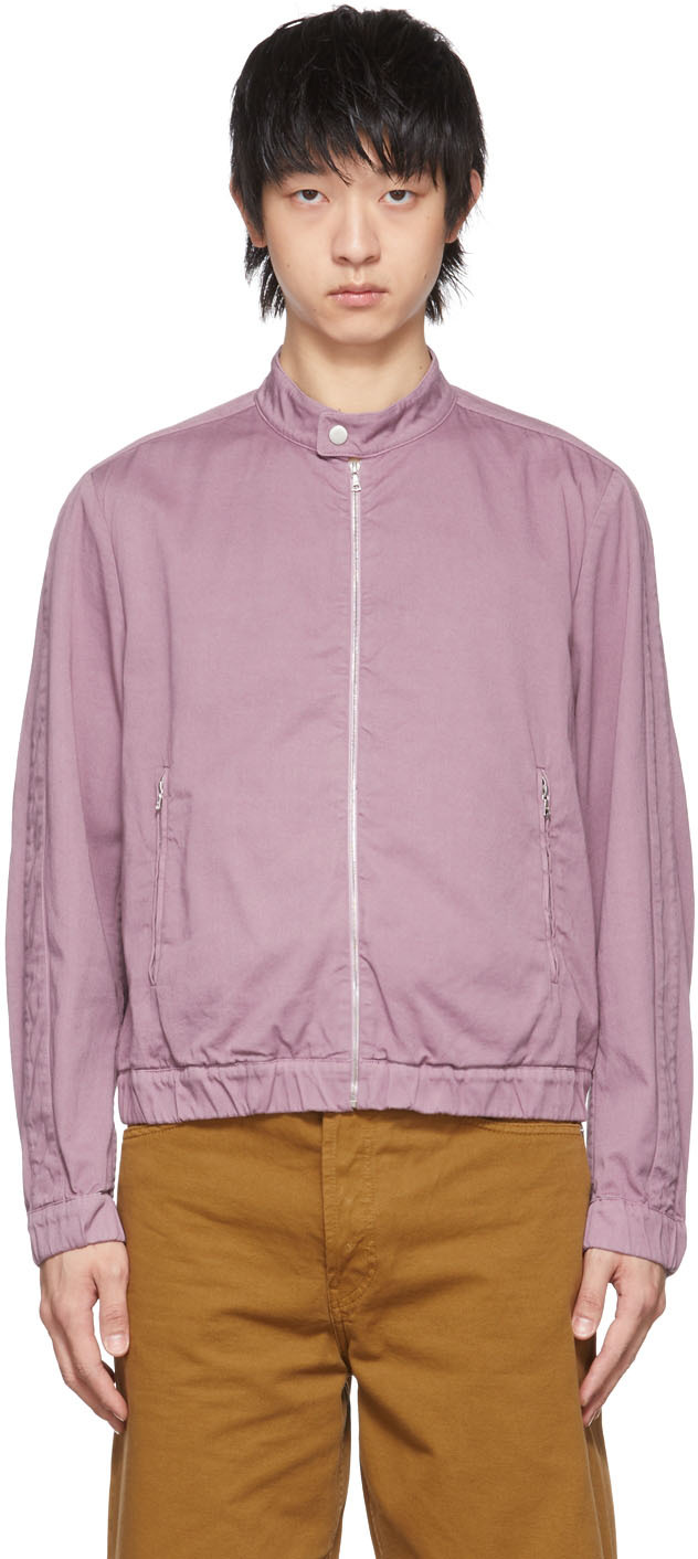 penshoppe bomber jacket pink