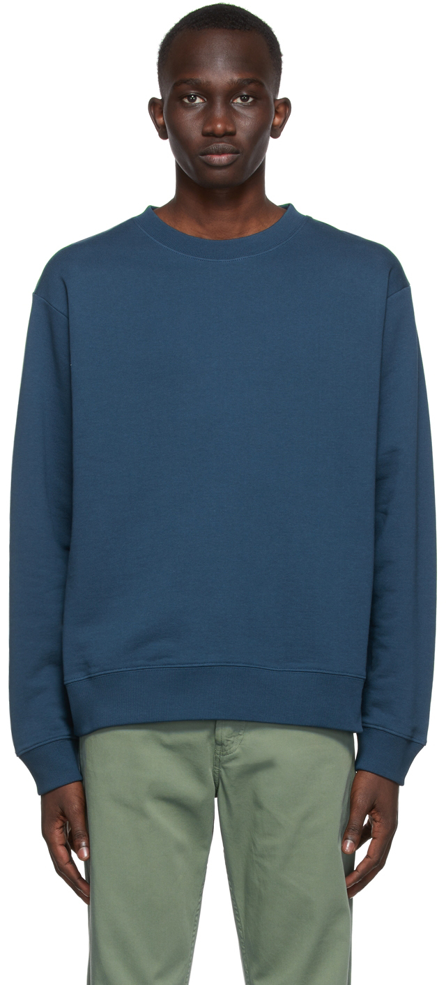 Dries Van Noten Blue Medium Weight Sweatshirt
