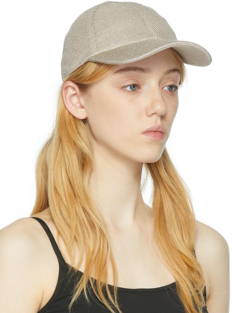 THE ROW Caspian Silk Piqué Baseball Hat | Smart Closet
