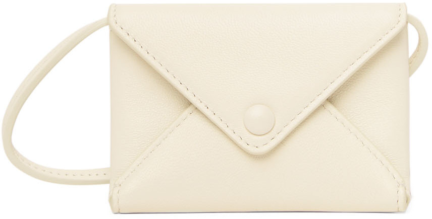 The Row Off-White Mini Envelope Pouch