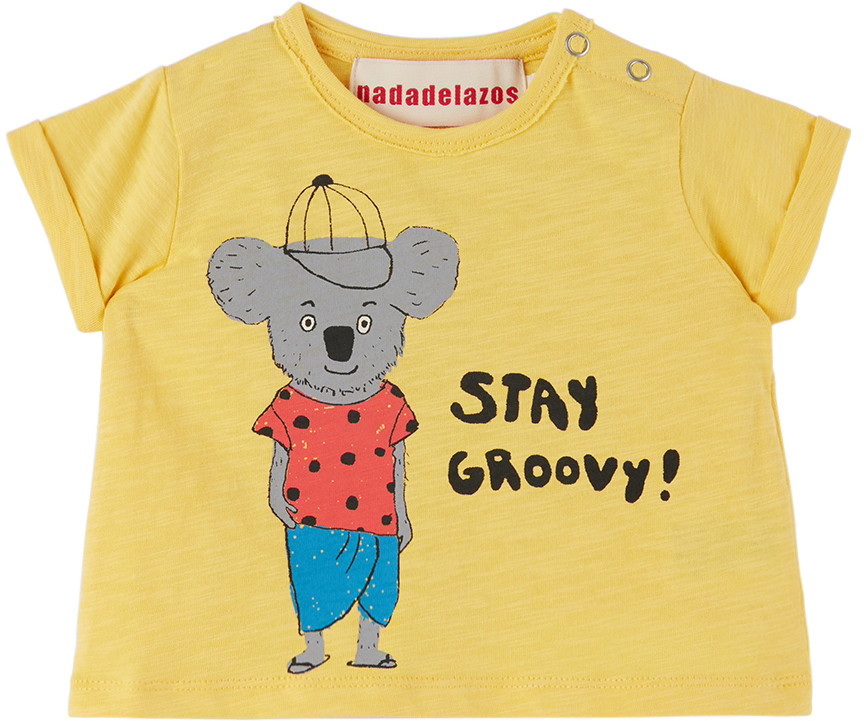Nadadelazos Baby Yellow Koala T-shirt