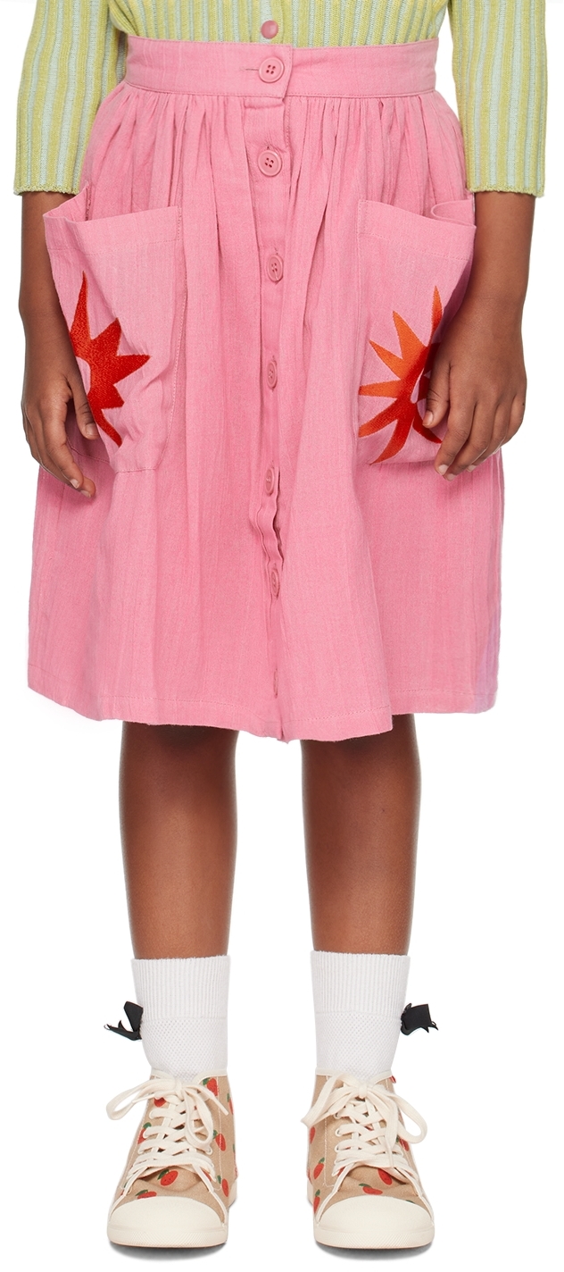 Nadadelazos Kids Pink Orchid Skirt