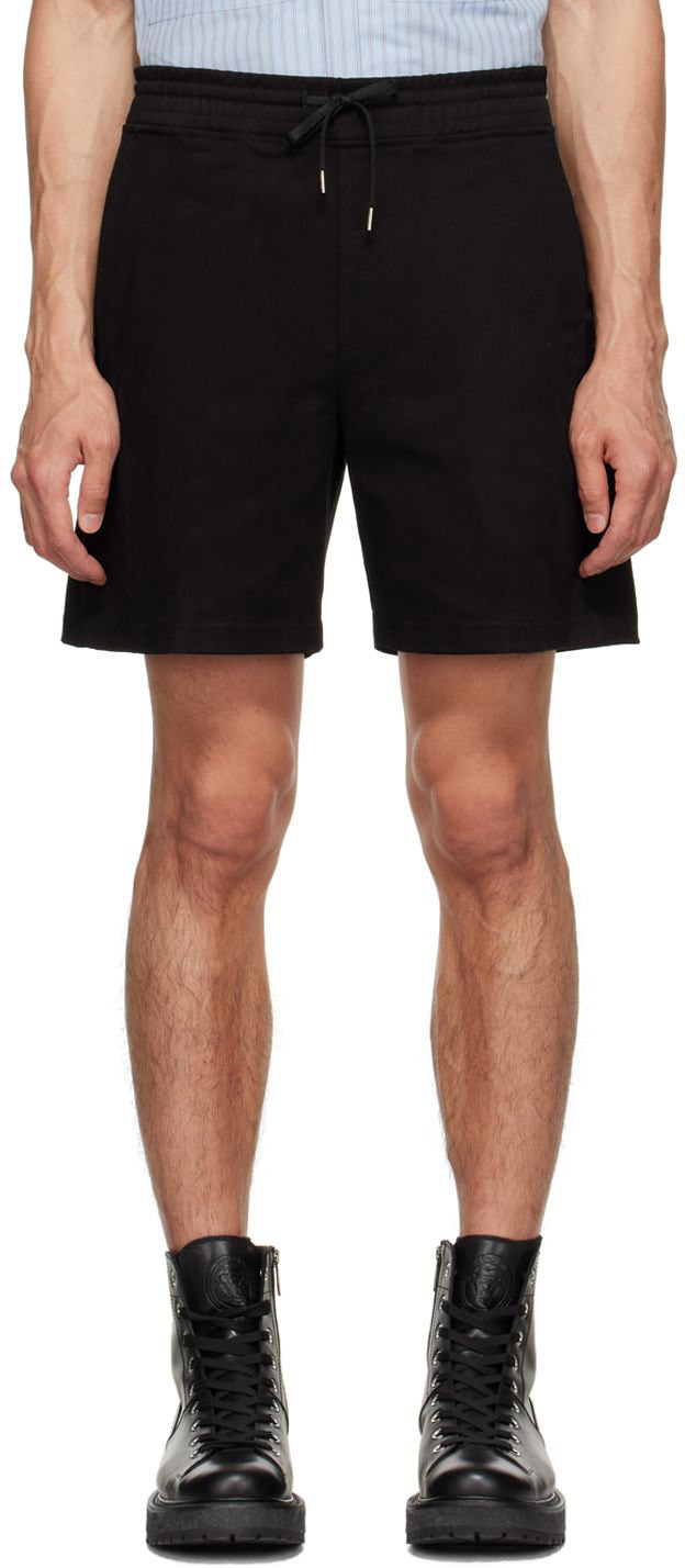 Black Travel Shorts