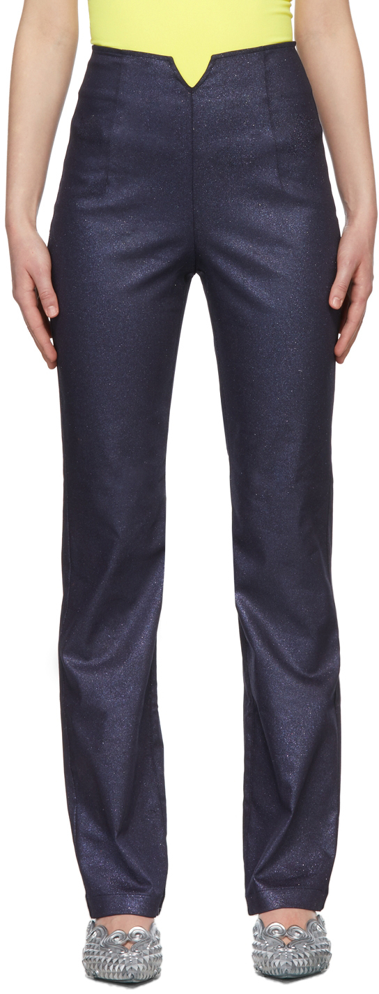 Indigo Shimmer Contra Jeans