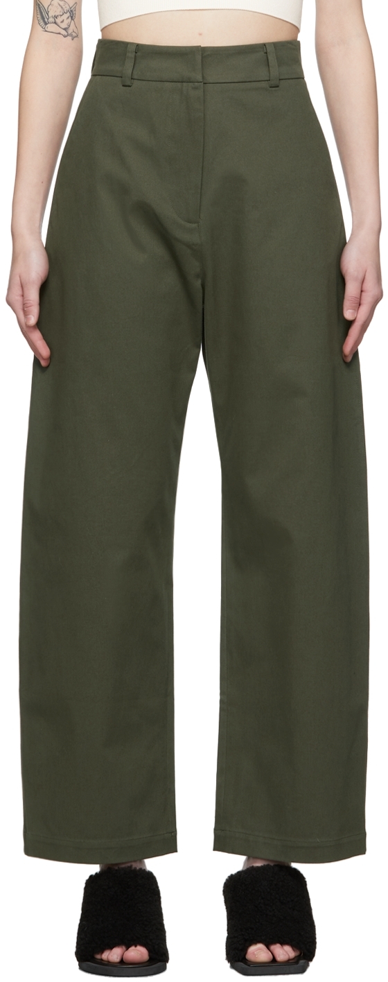 Arch The Green Canvas Trousers
