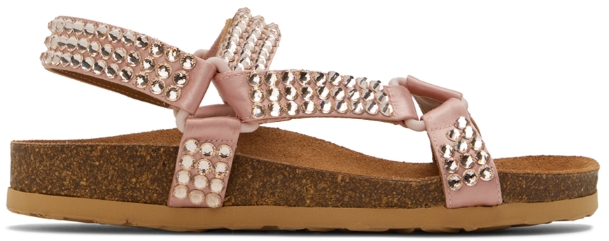 See by Chloé Pink Carey Sandals