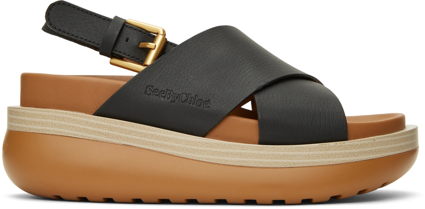 See by chloe online black sandals