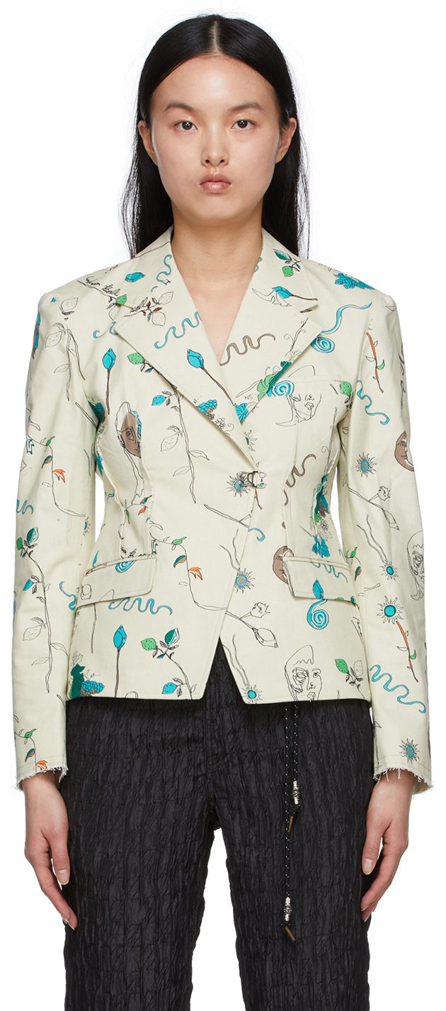 Andersson Bell Off-White Kylie Blazer