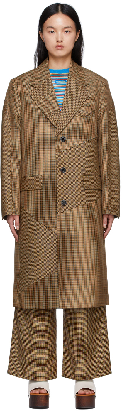 Andersson Bell: Brown Santes Coat | SSENSE Canada