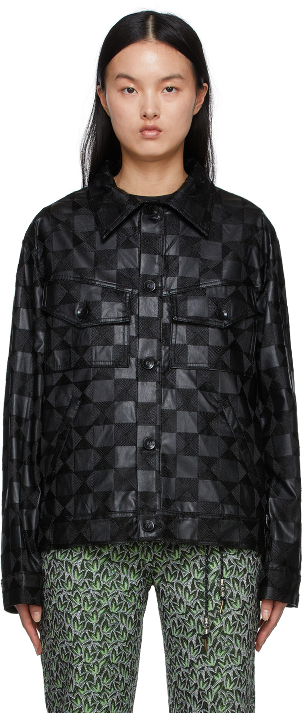 Andersson Bell Black Rayon Jacket | ModeSens