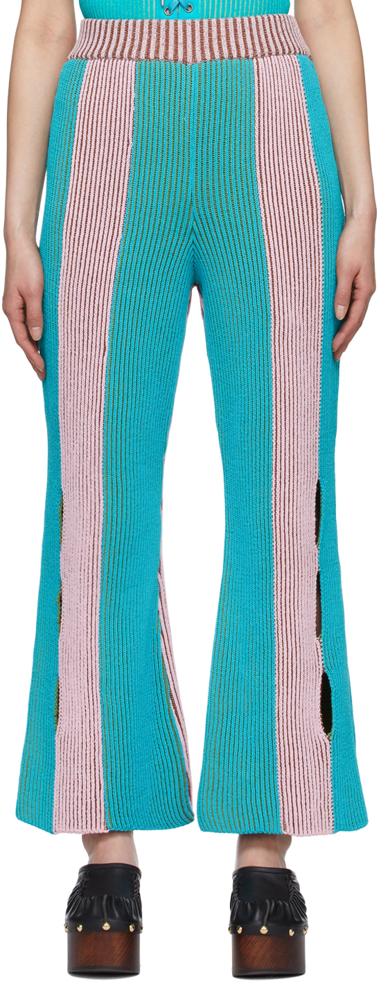 Shop Andersson Bell Blue Kaia Lounge Pants