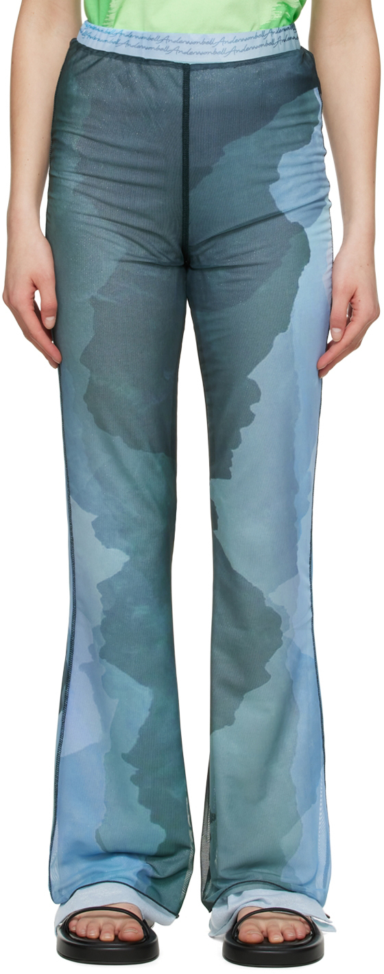 Andersson Bell Blue Polyester Lounge Pants