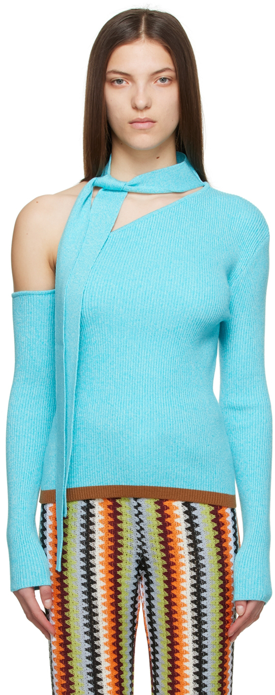 Shop Andersson Bell Blue Conny Turtleneck