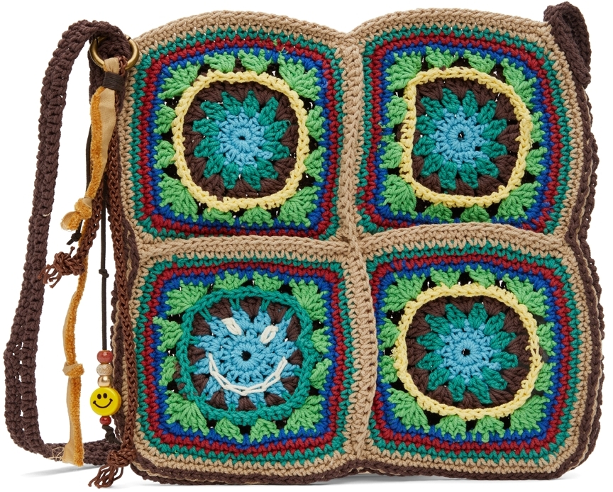 Andersson Bell Brown Hand Crochet Messenger Bag ModeSens