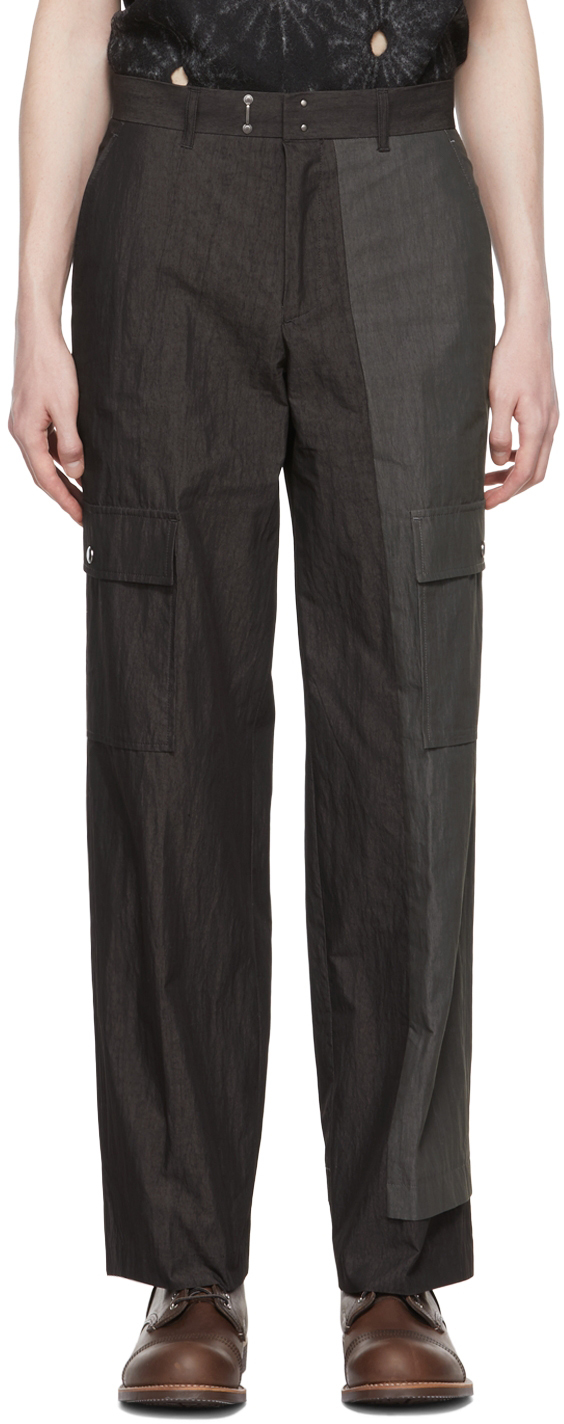 Andersson Bell SSENSE Exclusive Black Cargo Pants