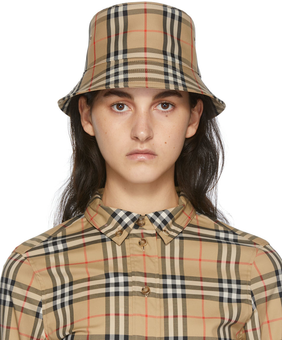 burberry hat ssense