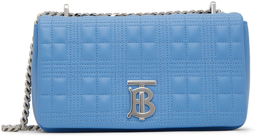 Burberry Blue Small Lola Shoulder Bag