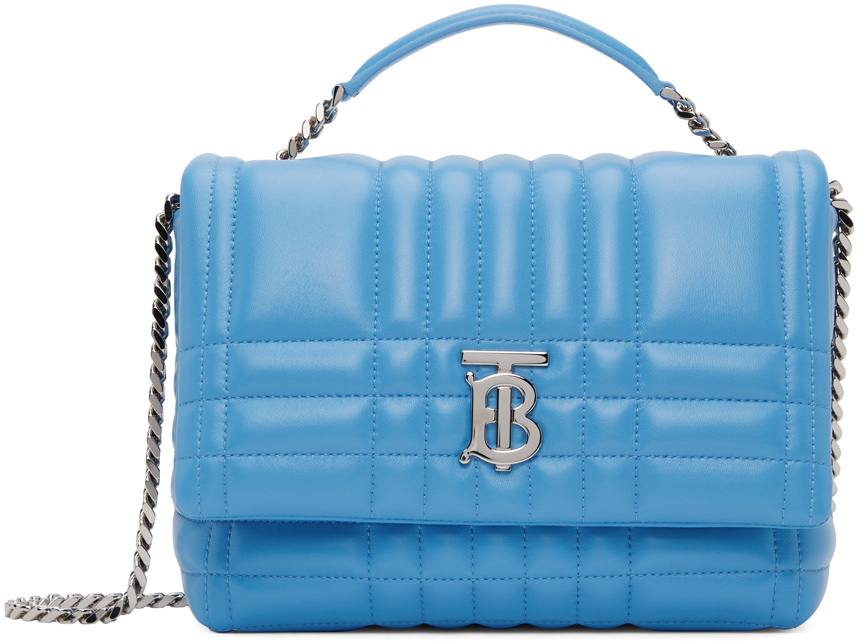 Burberry Blue Lola Shoulder Bag