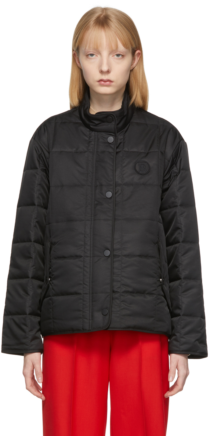 Burberry Black Leigh Insulated Jacket