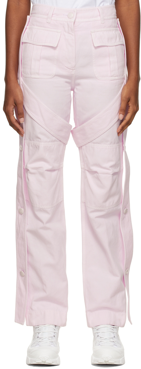 Pink Amelia Cargo Trousers