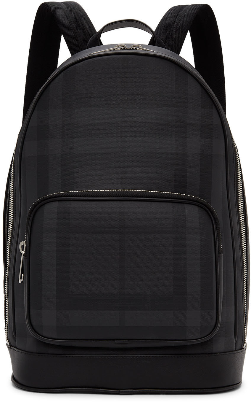 burberry backpack grey