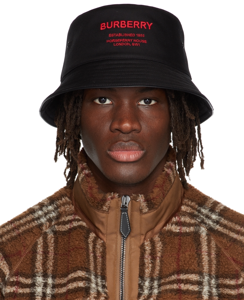 burberry hat ssense