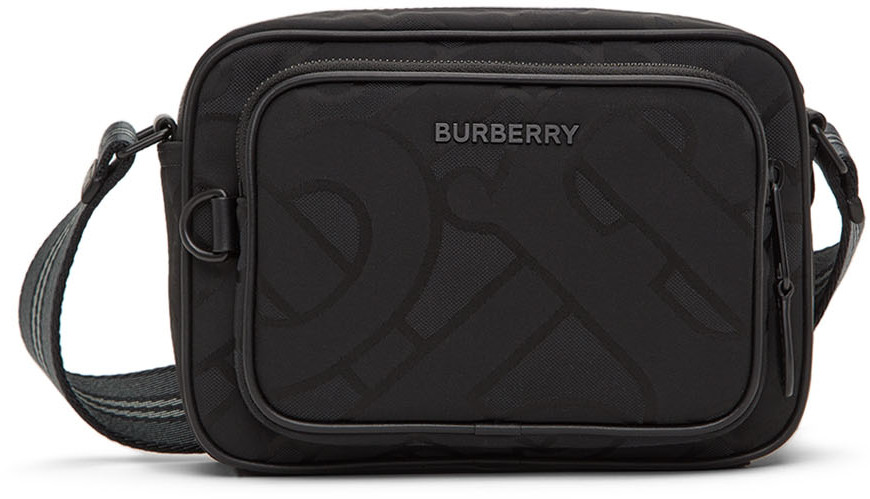 Burberry Black Monogram Crossbody Bag