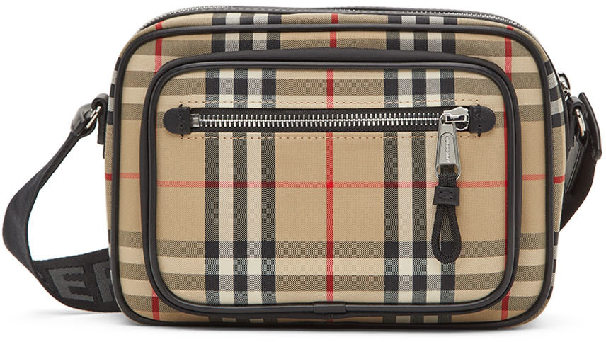 Burberry Vintage Check Messenger Bag Archive Beige/Black