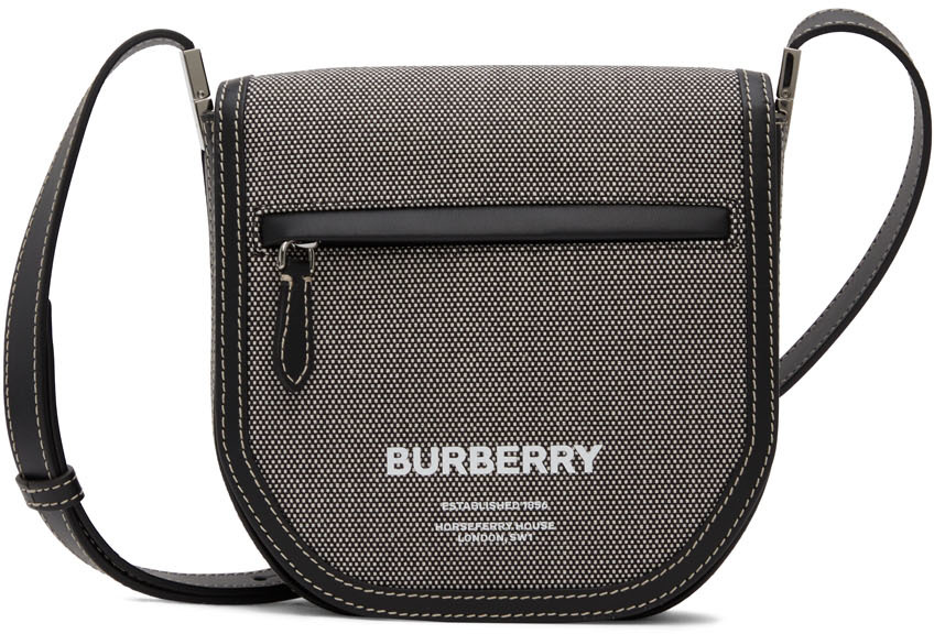 Burberry Grey Mini Horseferry Olympia Messenger Bag ModeSens