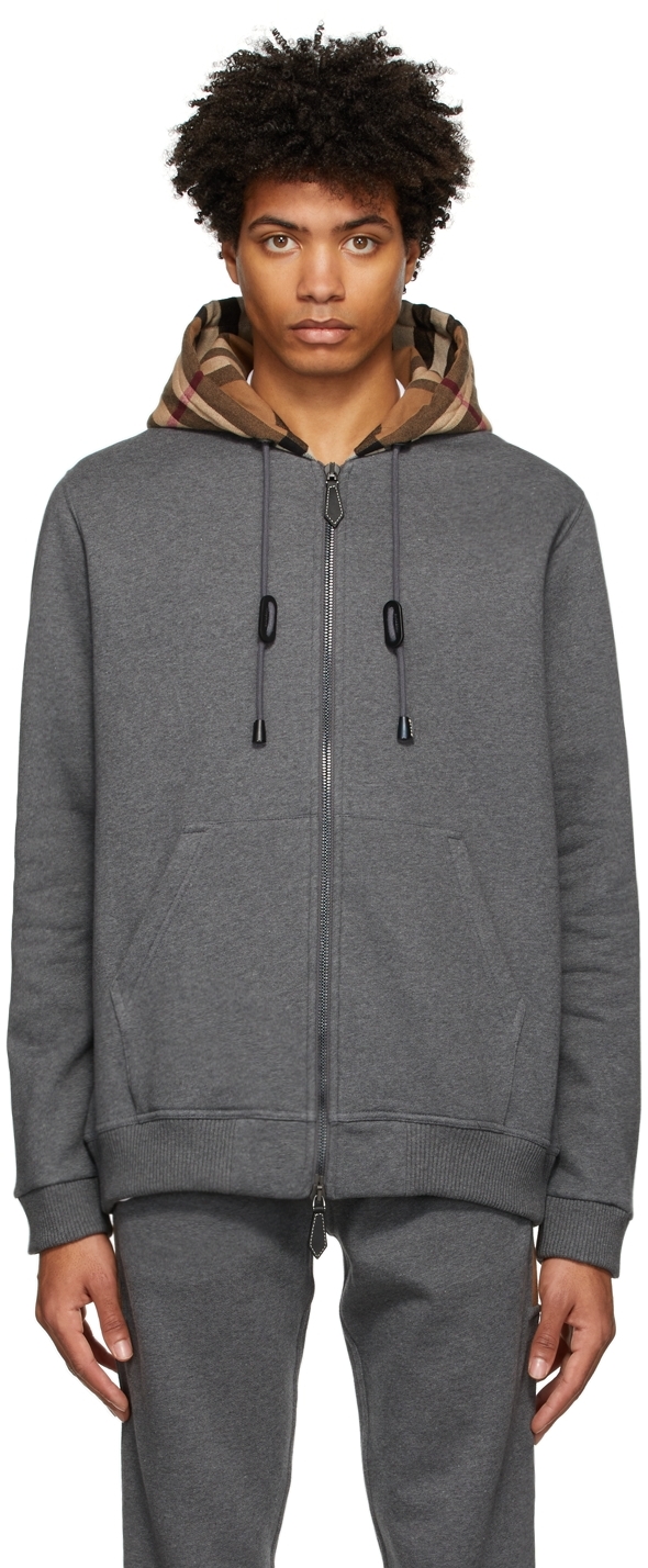 Burberry グレー Samuel フーディ