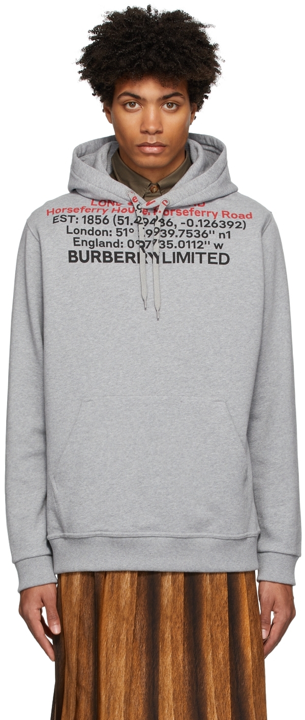 Burberry hoodies & zipups for Men | SSENSE