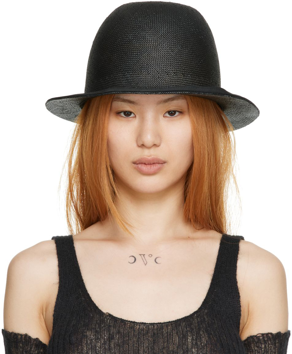 Ann Demeulemeester Black Sofieke Hat In 099 Black | ModeSens