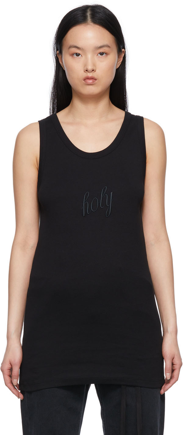 Black Seva Tank Top