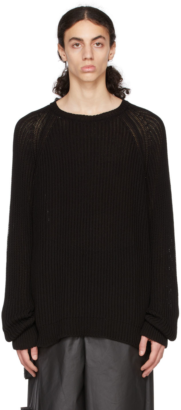 Ann Demeulemeester Black Floris Sweater
