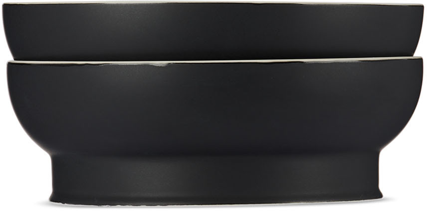 Ann Demeulemeester Off-white & Black Serax Edition Ra Bowl In Black/off White