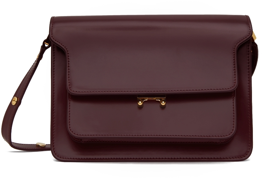 Saint Honore Trunk Bag Burgundy - Buy & Consign Authentic Pre